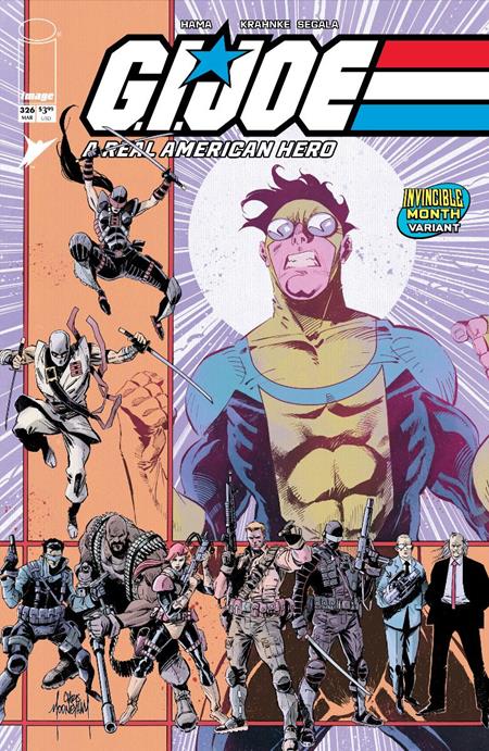 Gi Joe: A Real American Hero #326 - Chris Mooneyham Invincible Month Variant