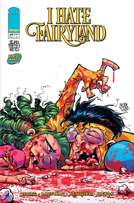 🔞 I Hate Fairyland #49 - Skottie Young Invincible Team-Up Variant (Released)