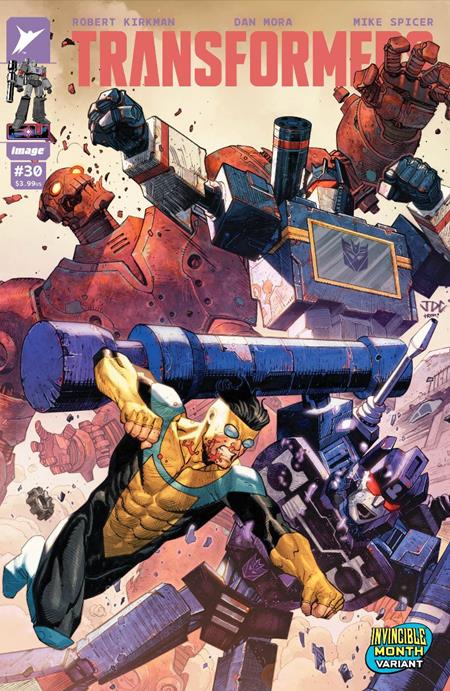 Transformers #30 - Josh Cassara Invincible Team-Up Variant - NM (Released)