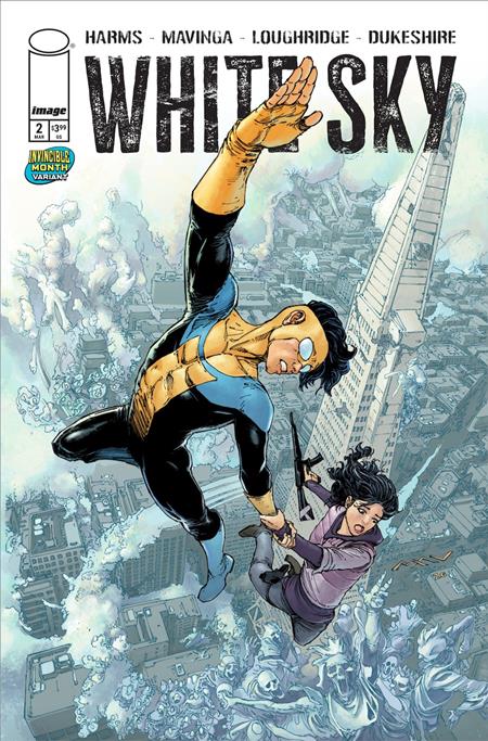 🔞 White Sky #2 - JP Mavinga Invincible Team Up Variant (Released)