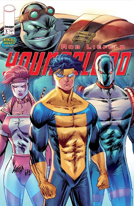 🔞 Youngblood #5 - Invincible Team-Up - Rob Liefeld Variant (Pre-Sale) C11-P15