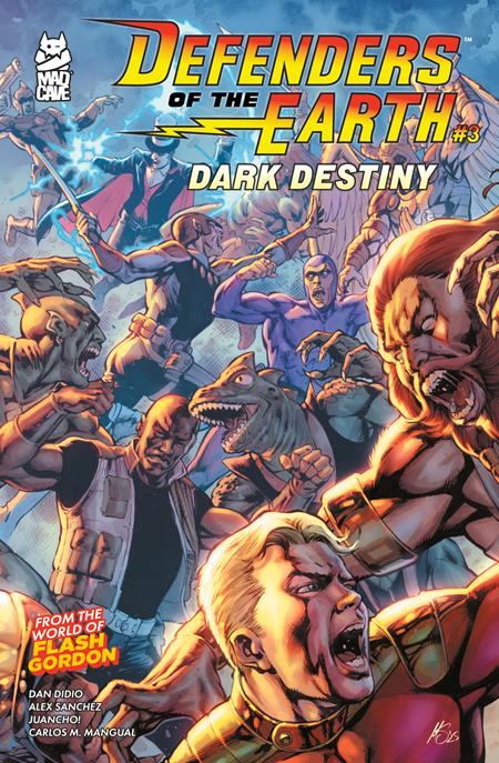 Defenders of the Earth: Dark Destiny #3 - Marco Santucci Main Cover (Back-Issue)