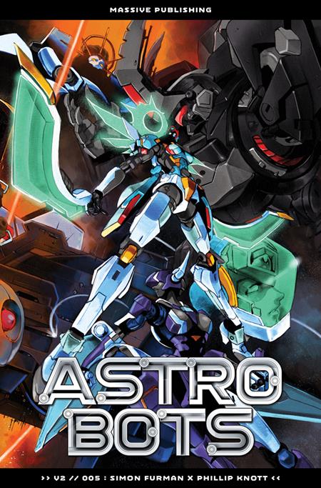 Astrobots #5 (of 5) - Phillip Knott Connecting Main Cover (Released)
