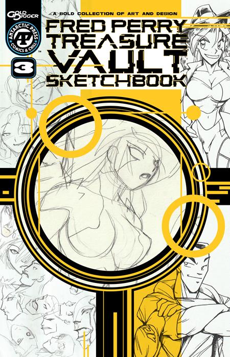 Fred Perry - Treasure Vault - Sketchbook #3 - Fred Perry Main Cover (Pre-Sale) C05-P11