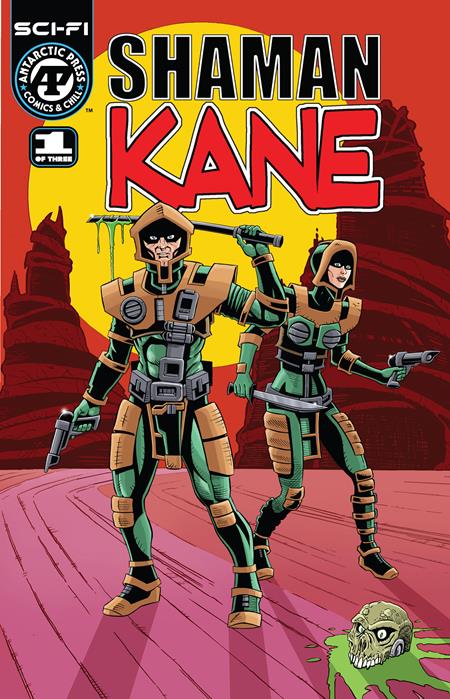 Shaman Kane #1 (of 3) - David John Broughton Main Cover (Pre-Sale) C04-P10