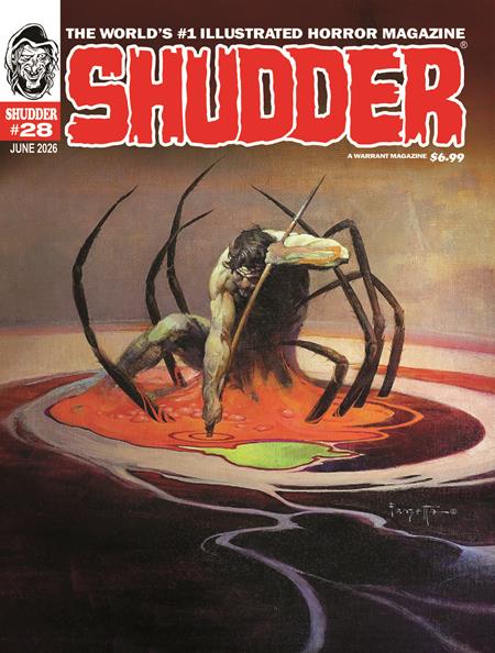 Shudder #28 - Frank Frazetta Main Cover (Pre-Sale) C04-P13