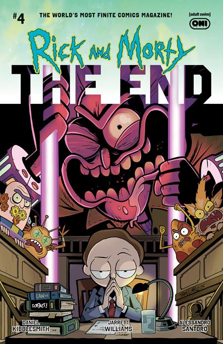 Rick + Morty: The End #4 (of 6) - Troy Little Variant (Pre-Sale) C06-P10