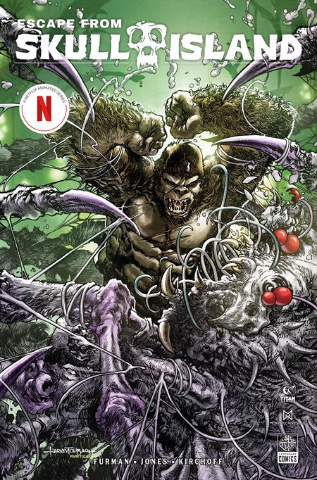 Escape from Skull Island #3 - Harvey Tolibao Main Cover (Closed)