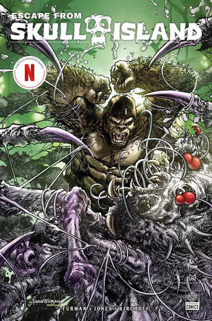 Escape from Skull Island #3 - Harvey Tolibao Main Cover (Closed)