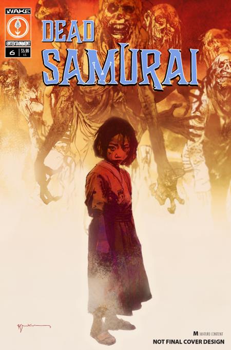🔞 Dead Samurai #6 - Bill Sienkiewicz Main Cover (Pre-Sale) C06-P11