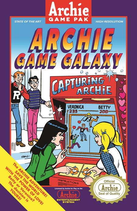 Archie Comics 85th Anniversary: Game Galaxy #1 - Stan Goldberg Box Art Variant (Closed)