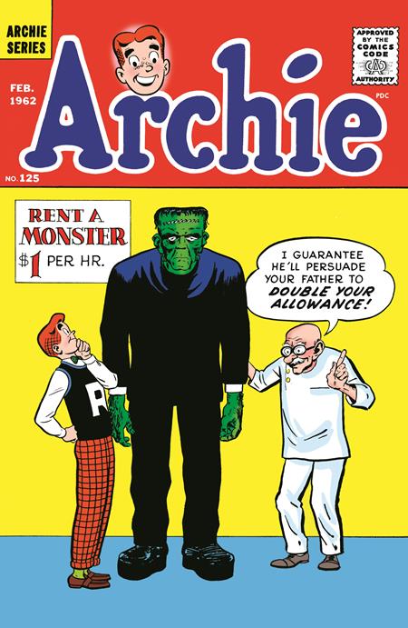 Archie #125 "Facsimile 2026" - Harry Lucey Main Cover (Closed)