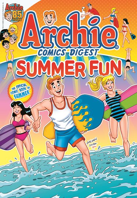 Archie Comics Digest #5 - Summer Fun - Bill Galvan Ben Galvan Rosario Tito Pena Main Cover (Pre-Sale) C11-P16