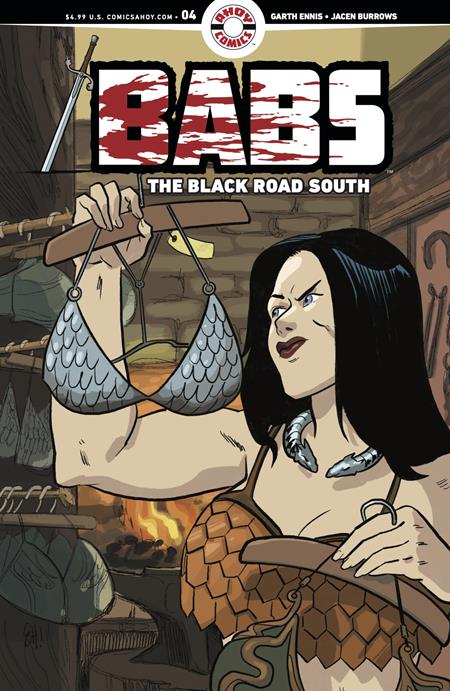 🔞 Babs - The Black Road South #4 (of 6)  - Erica Henderson 1:3 Unlockable Variant (Pre-Sale) C12-P16