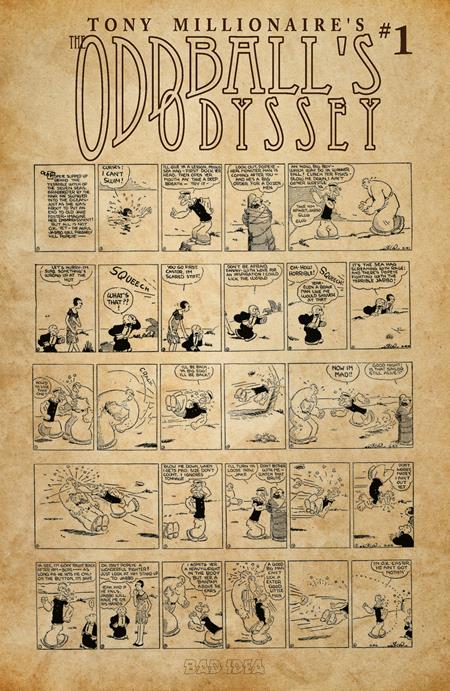 Oddballs Odyssey #1 - EC Segar Old Masters Variant (Pre-Sale) C13-P14