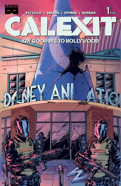 🔞 Calexit say Goodbye to Hollywood #1 (of 3) - C. Granda Variant (Pre-Sale) C13-P17