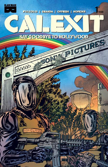 🔞 Calexit say Goodbye to Hollywood #1 (of 3) - C. Granda 1:10 Variant (Pre-Sale) C13-P17