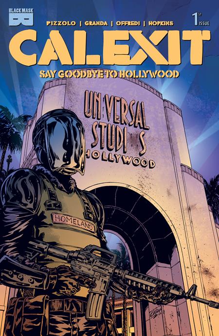 🔞 Calexit say Goodbye to Hollywood #1 (of 3) - C. Granda 1:25 Variant (Pre-Sale) C13-P17