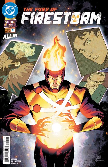 Fury of Firestorm #1 (of 6) - Next Level - Rafael De Latorre Main Cover (Closed)