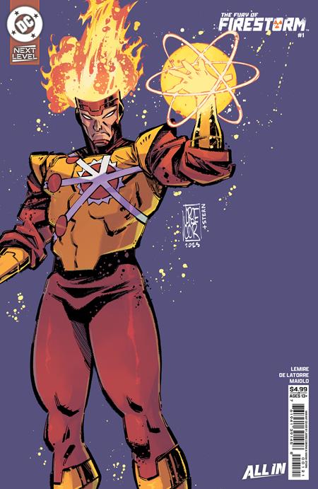Fury of Firestorm #1 (of 6) - Next Level - Jorge Corona Next Level Variant (Closed)