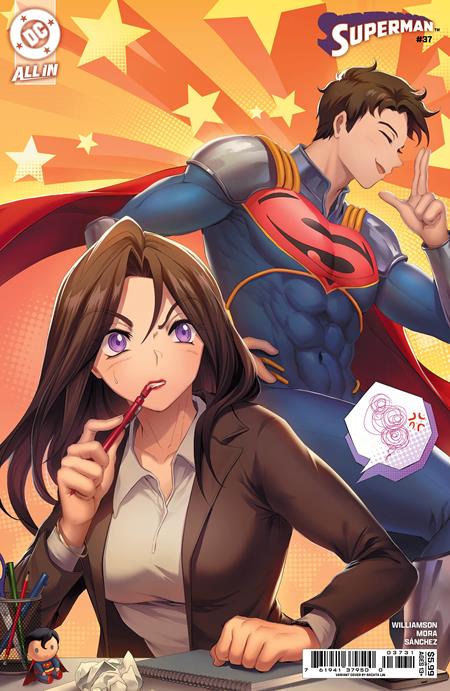 Superman #37 "Reign of the Superboys" - Rachta Lin Variant (Closed) P16