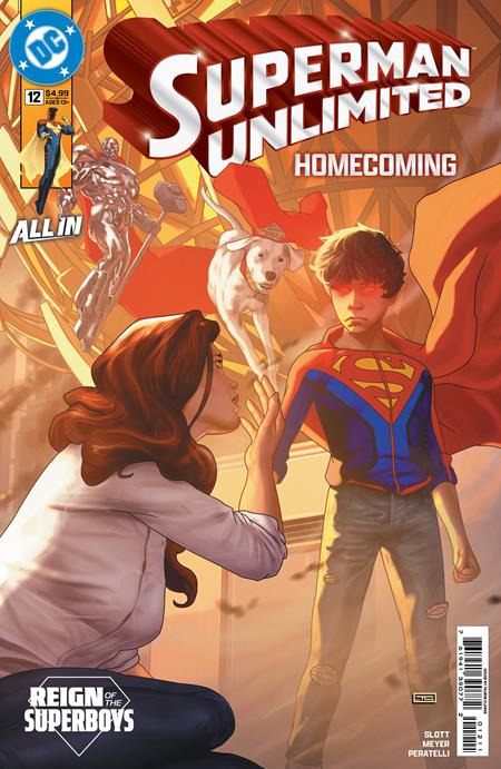 Superman: Unlimited #12 - The Reign of the Superboys - Taurin Clarke Main Cover (Closed)