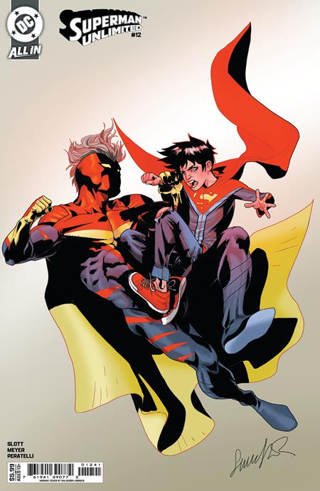 Superman: Unlimited #12 - The Reign of the Superboys - Salvador Larroca Variant (Released)