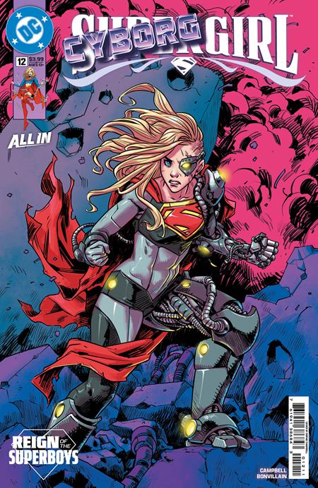 Supergirl #12 - The Reign of the Superboys - Sophie Campbell Main Cover (Closed)