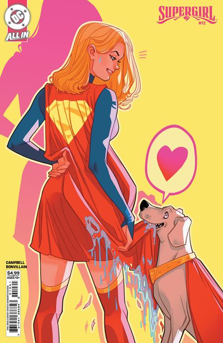Supergirl #12 - The Reign of the Superboys - Marguerite Sauvge April Drools Day Variant (Closed)