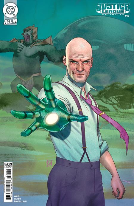 Justice League: Unlimited #18 "DC K.o." - Kevin Wada Variant (Closed) P16