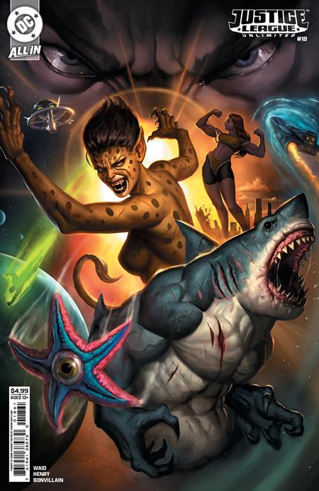 Justice League: Unlimited #18 "DC K.o." - Aaron Bartling Things to Come Variant (Back-Issue)