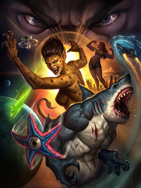 Justice League: Unlimited #18 - DC K.o. - Aaron Bartling Things to Come Variant (Pre-Sale) C13-P16