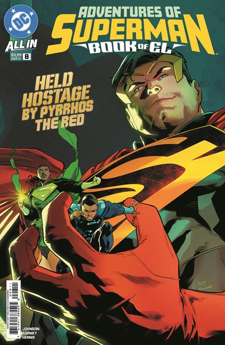 Adventures of Superman: Book of El #8 "of 12" - Scott Godlewski Main Cover (Closed)