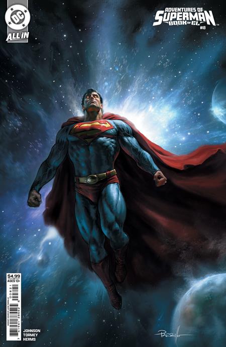 Adventures of Superman: Book of El #8 - Lucio Parrillo Variant (Released)
