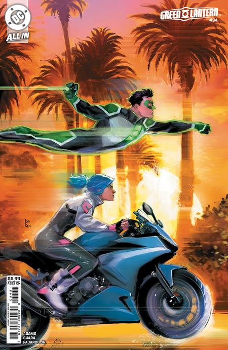 Green Lantern #34 - Rod Reis Variant (Closed) P16