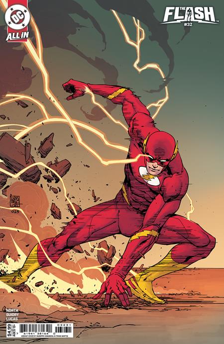 Flash #32 - Giuseppe Camuncoli Variant (Closed) P16