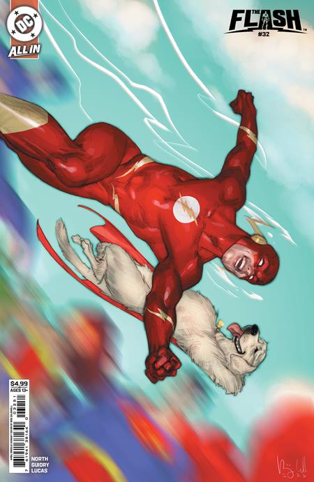 Flash #32 - Ben Caldwell April Drools Day Variant (Closed) P16