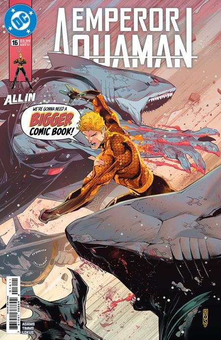 Emperor Aquaman #16 - John Timms Main Cover (Closed)