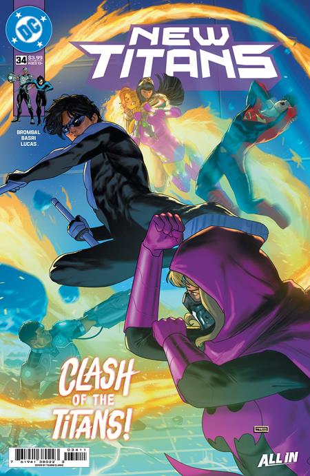 New Titans #34 - Taurin Clarke Main Cover (Closed)