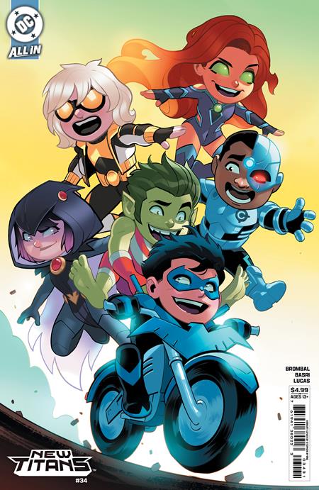 New Titans #34 - Stephen Byrne Variant (Closed)
