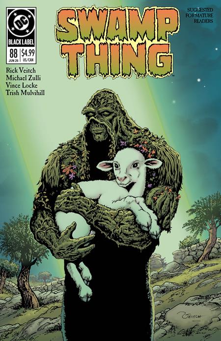 🔞 Swamp Thing: 1989 #1 - Rick Veitch Main Cover (Closed)