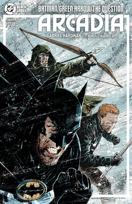 Batman / Green Arrow:  Question Arcadia #4 - Gabriel Hardman Main Cover (Closed)