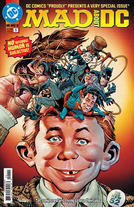 Mad about DC #1 - Dan Panosian Main Cover (Closed)
