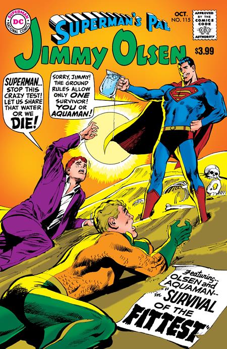 Supermans Pal, Jimmy Olsen #115 - Facsimile 2026 Edition - Neal Adams Main Cover (Closed)