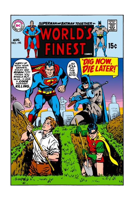 Worlds Finest Comics #195 - Facsimile 2026 Edition - Curt Swan Main Cover (Pre-Sale) C12-P15