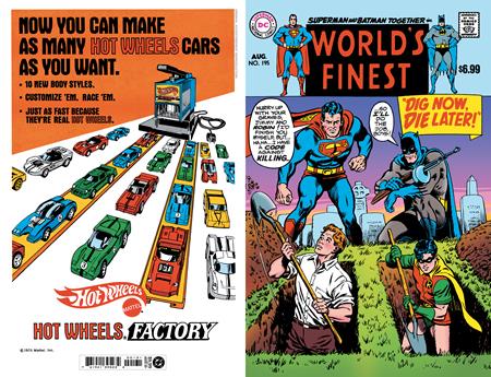 Worlds Finest Comics #195 - Facsimile 2026 Edition - Curt Swan Foil Variant (Closed)