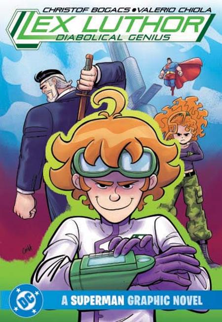 Lex Luthor: Diabolical Genius - A Superman Graphic Novel - TPB - Valerio Chiola Main Cover (Closed)