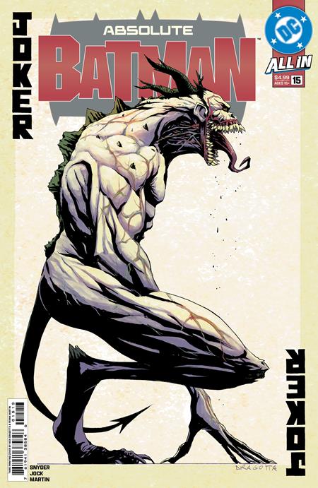 Absolute Batman #15 - Nick Dragotta 3rd Printing Variant (Closed)