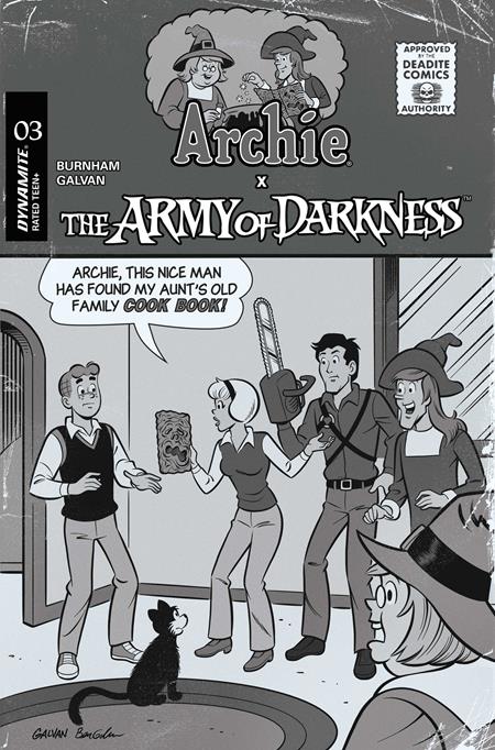 Archie / Army of Darkness #3 - Bill Galvan 1:10 Pencils Variant (Pre-Sale) C10-P14
