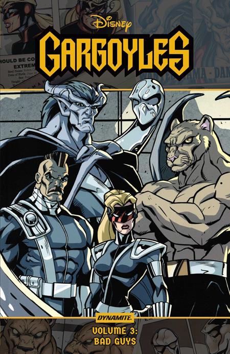 Gargoyles - Bad Guys - Dynamite Entertainment - TPB - Karine Charlebois Variant (Closed)